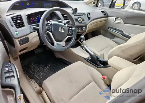 2012 Honda Civic Ex из США, поврежденный, VIN 19XFB2F8XCE060070